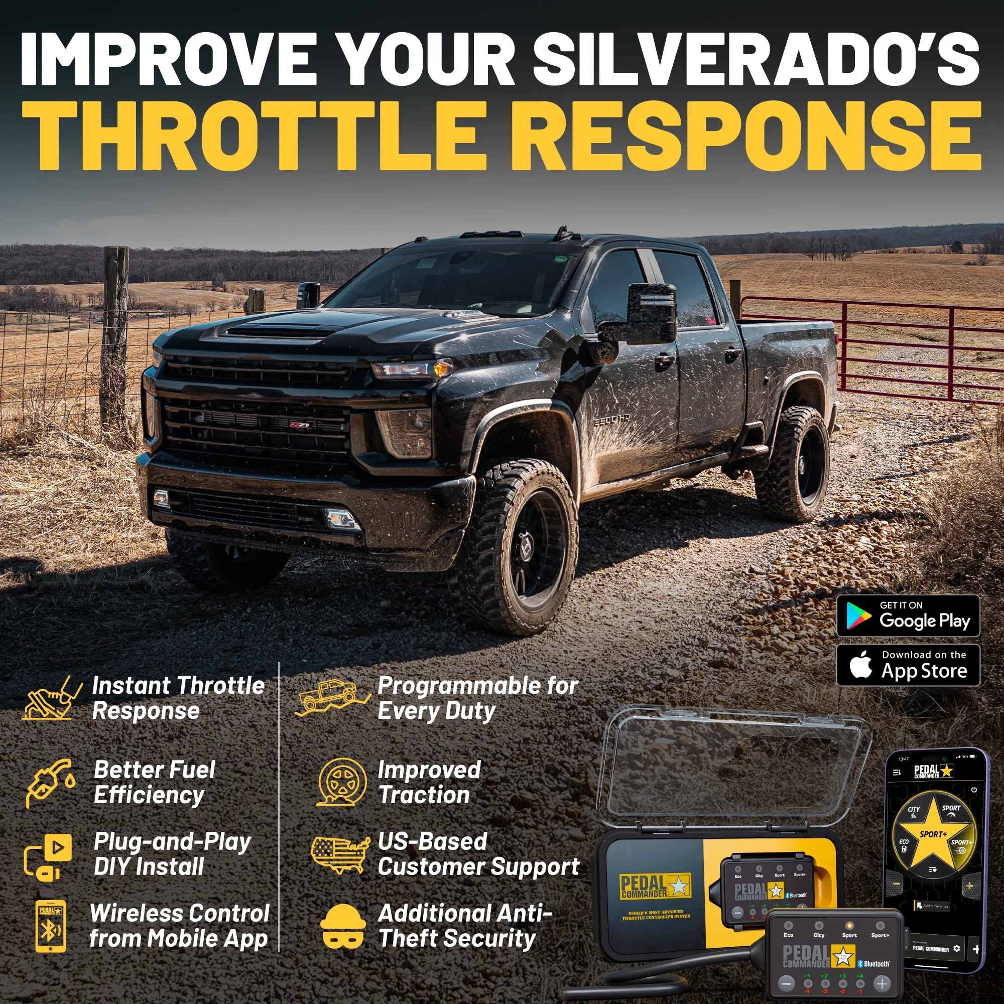 Pedal Commander for Chevrolet Silverado 3500 - Image 3