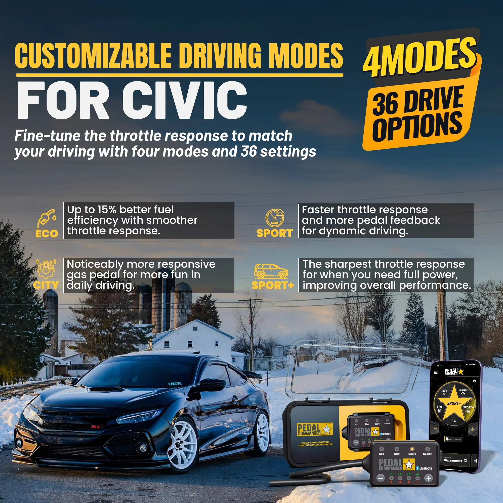 Pedal Commander for Honda Civic - Image 5