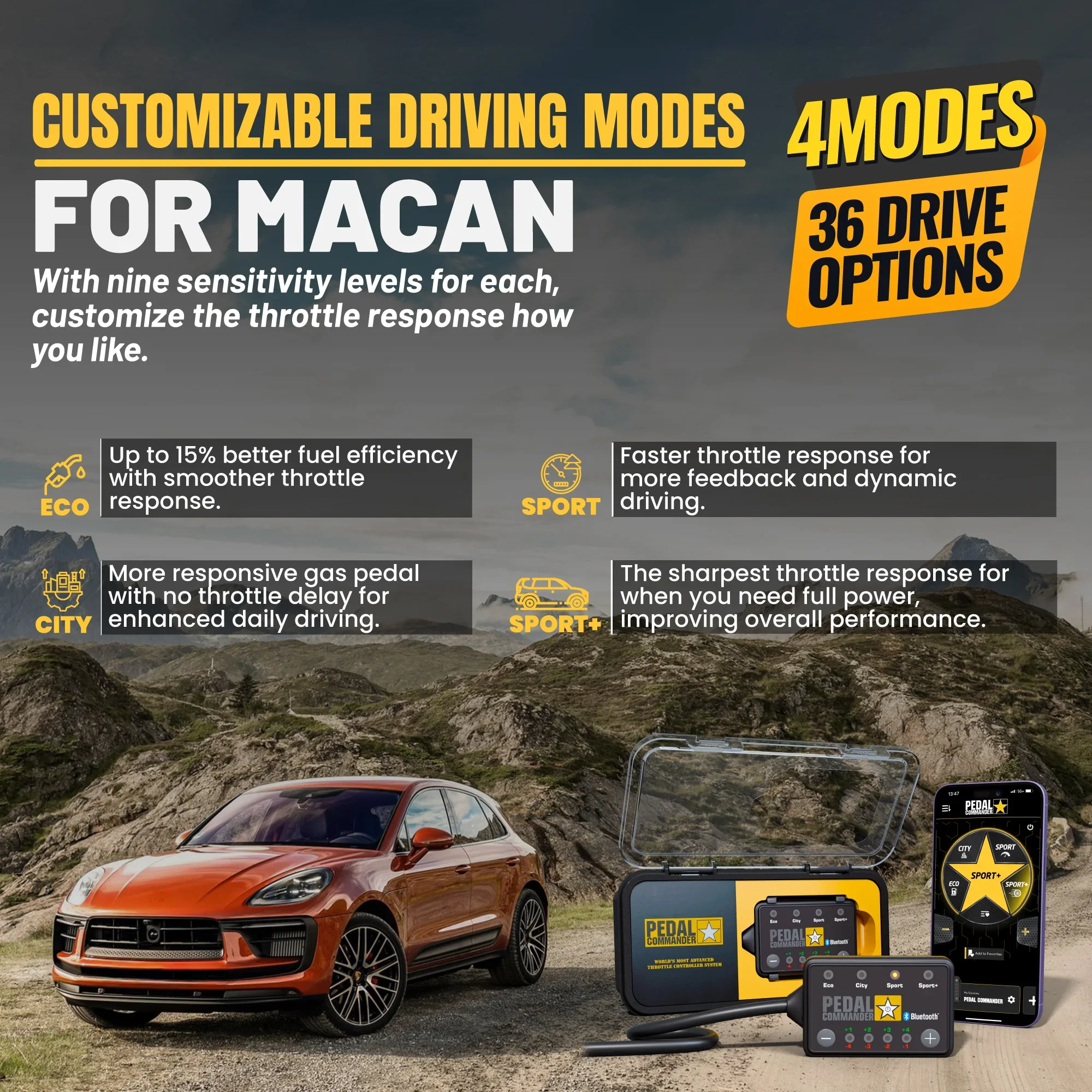 Pedal Commander for Porsche Macan - Image 5