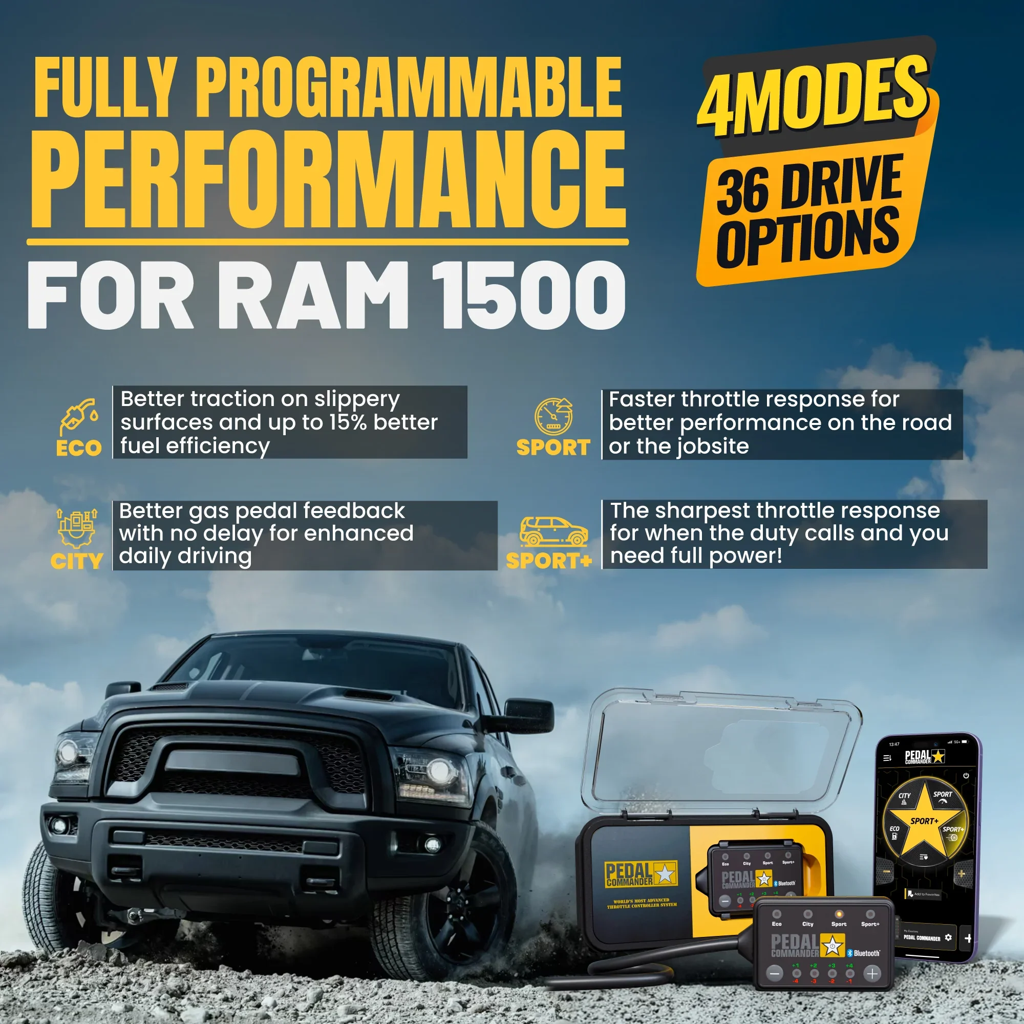 Pedal Commander for RAM 1500 Classic - Image 5