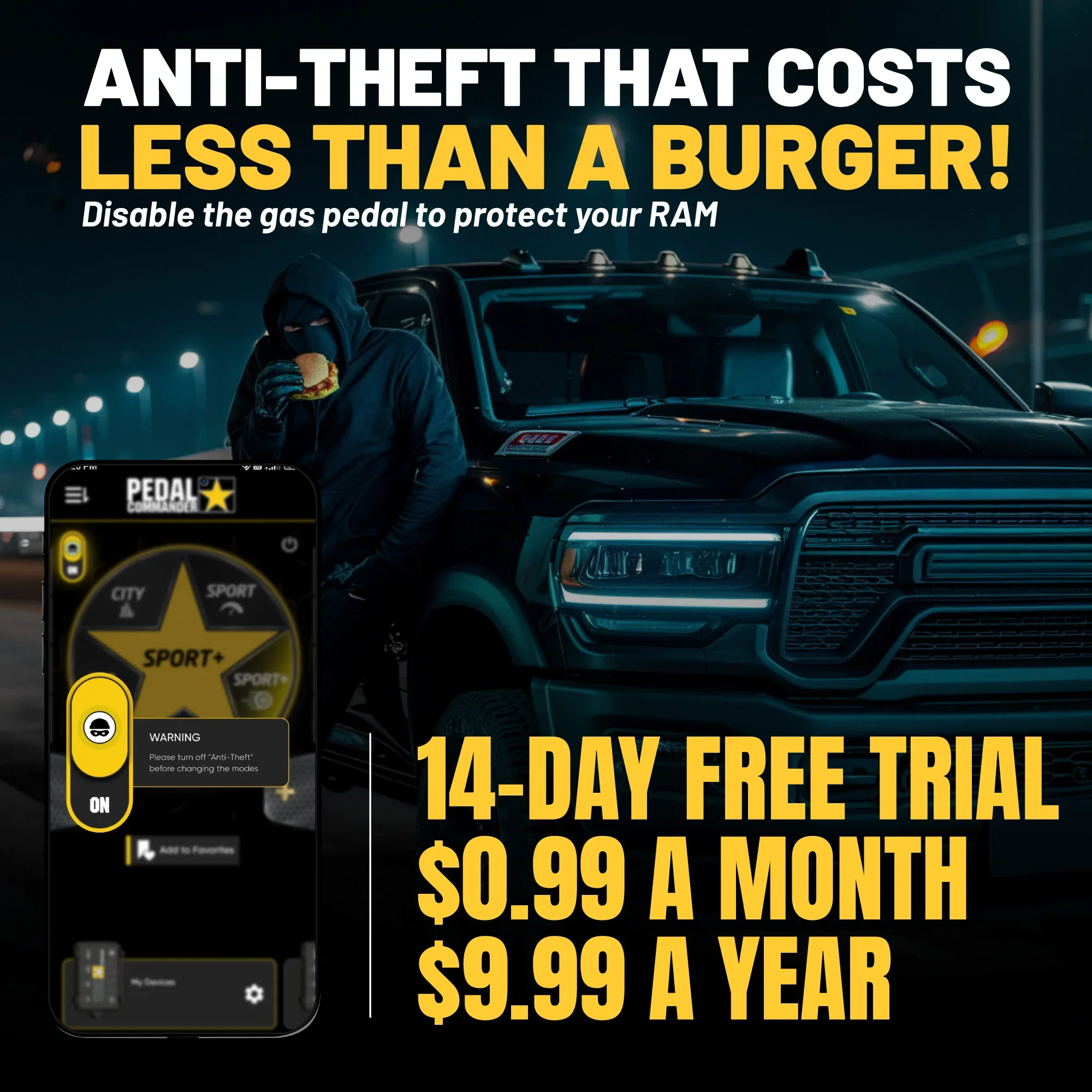 Pedal Commander for RAM 3500 - Image 5